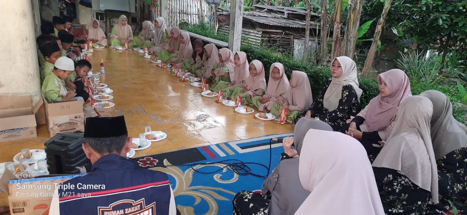 Rumah Zakat Bukti Carita Gelar Pengajian dan Bukber Bareng Ratusan Yatim